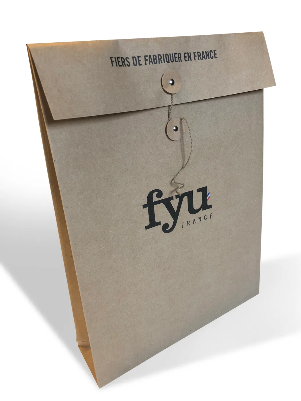 Pochette FYU en kraft à fermeture ficelle