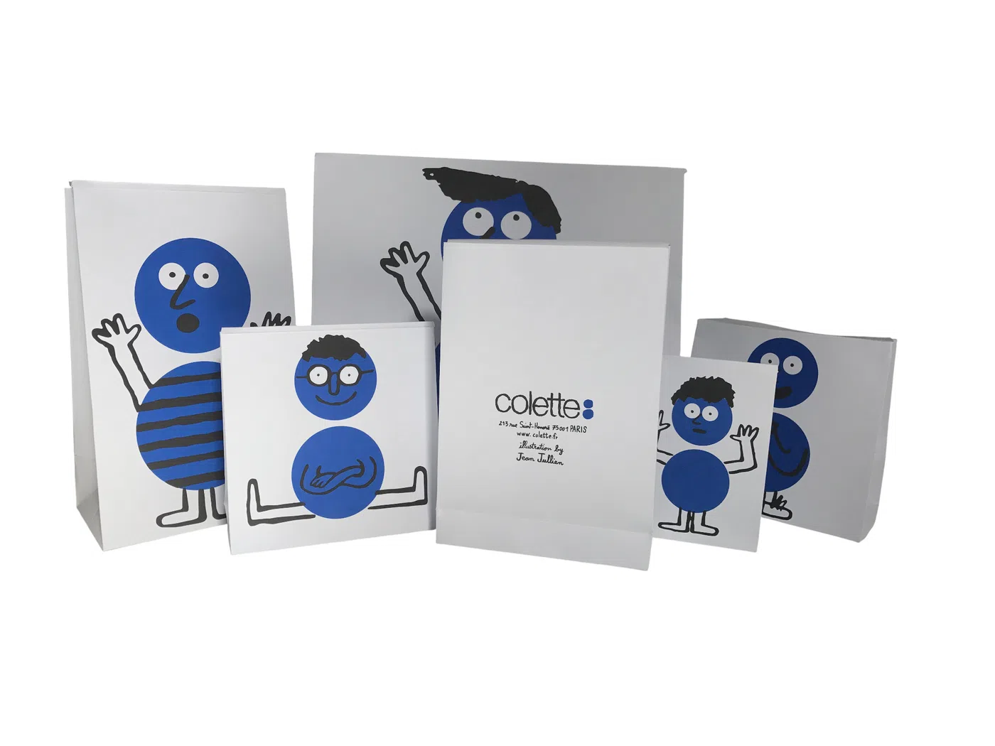 Pochettes illustrées Colette